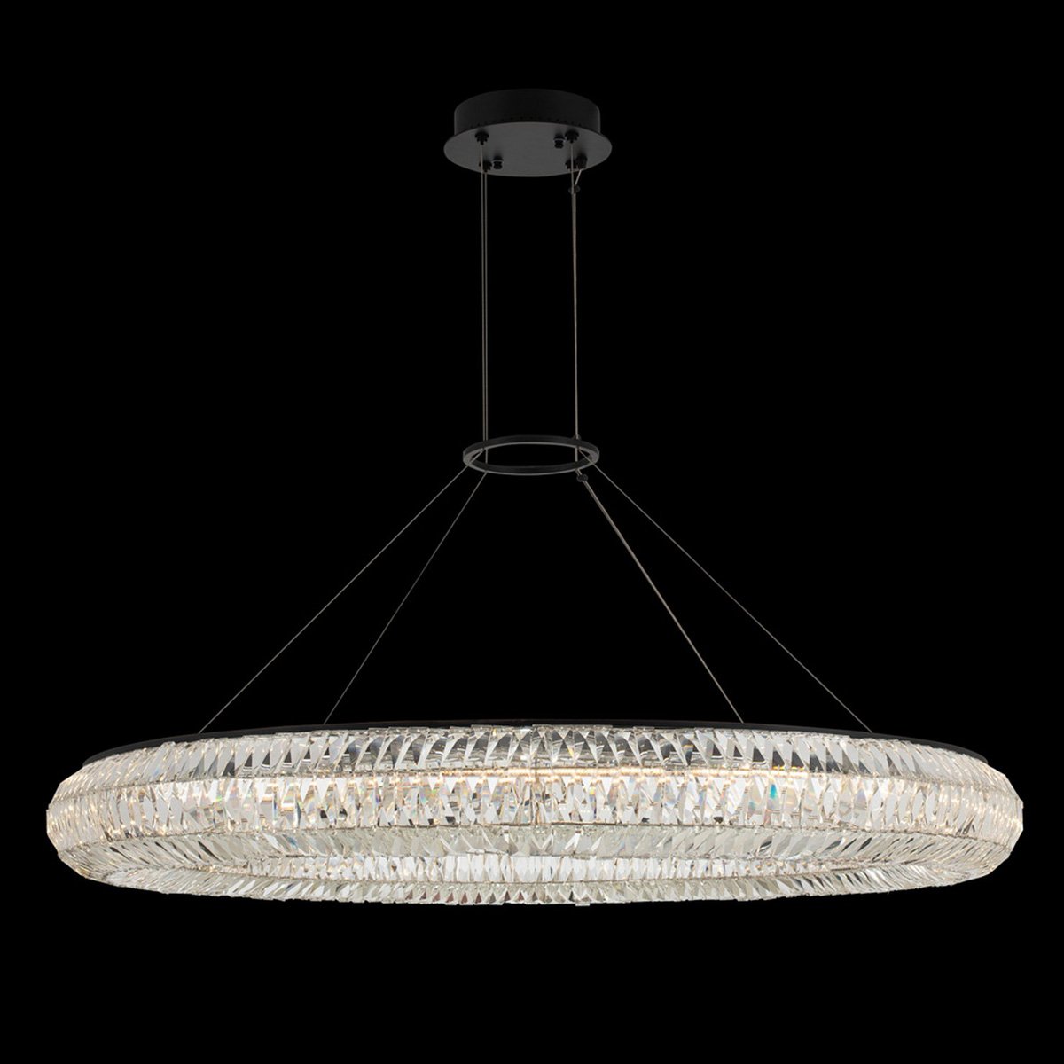 Tamburo 48" Pendant - Matte Black Finish