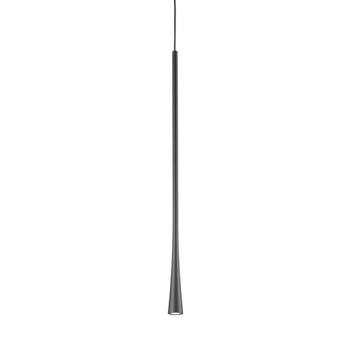 Taper Medium LED Mini Pendant - Black Finish