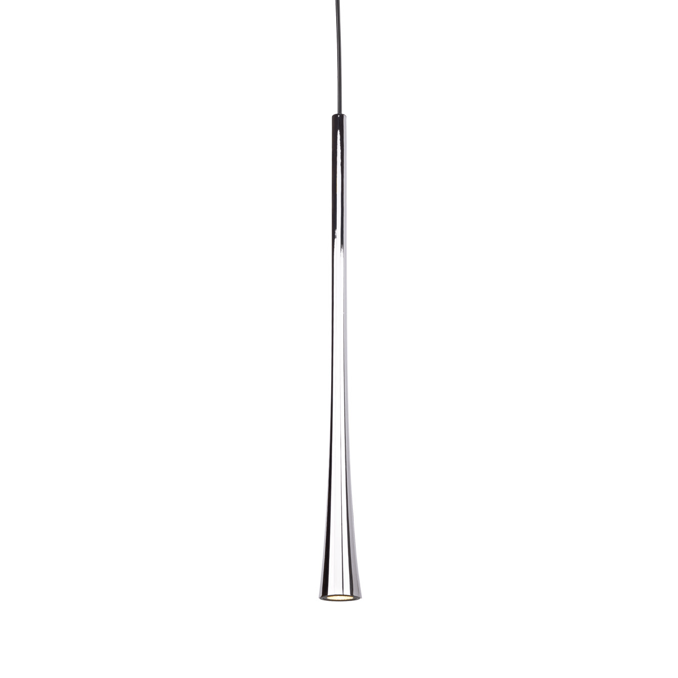 Taper Small LED Mini Pendant - Chrome Finish