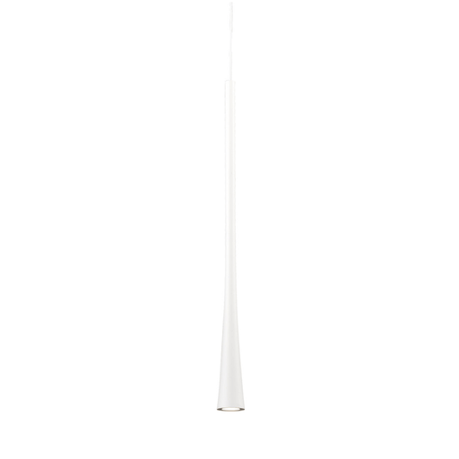 Taper Small LED Mini Pendant - White Finish