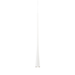 Taper Small LED Mini Pendant - White Finish