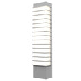 Load image into Gallery viewer, Tawa Slim 21" LED Outdoor Wall Sconce - Textured Gray Finish
