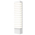 Load image into Gallery viewer, Tawa Slim 21" LED Outdoor Wall Sconce - Textured White Finish
