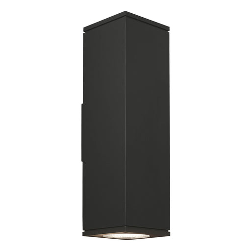 Tegel 18 Outdoor Up/Down LED Wall Sconce - Black Finish
