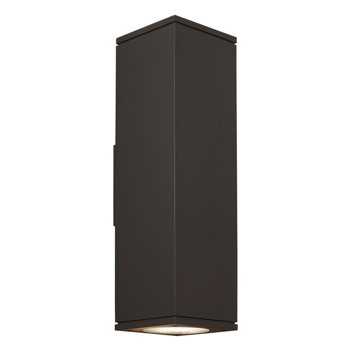 Tegel 18 Outdoor Up/Down LED Wall Sconce - Bronze Finish