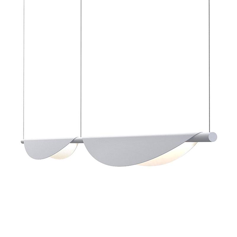 Tela LED Double Linear Suspension - Dove Gray Finish