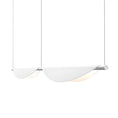 Load image into Gallery viewer, Tela LED Double Linear Suspension - Satin White Finish
