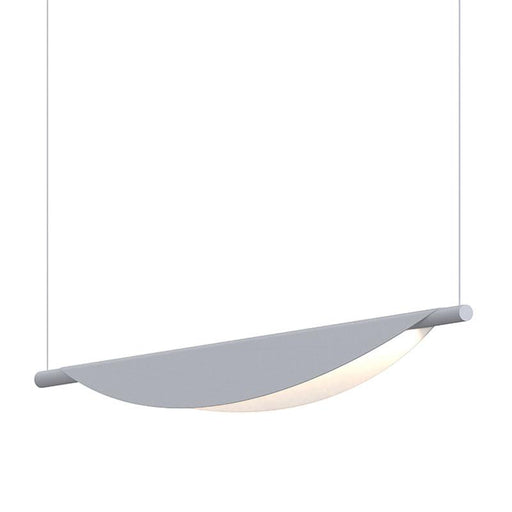 Tela LED Linear Suspension - Dove Gray Finish