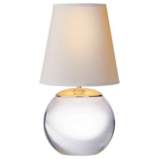 Visual Comfort Crystal & Brass Table Lamp - KD 20 - 22 Tall 