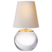 Terri Round Accent Lamp - Crystal