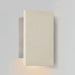 Tersus Downlight Outdoor LED Sconce - White Concrete Finish