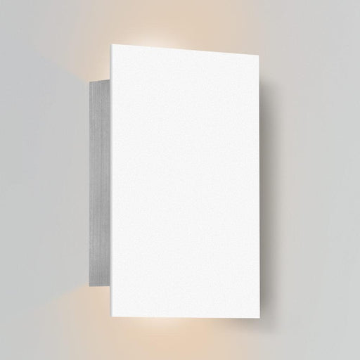 Tersus Up & Downlight Outdoor LED Sconce - Textured White Finish