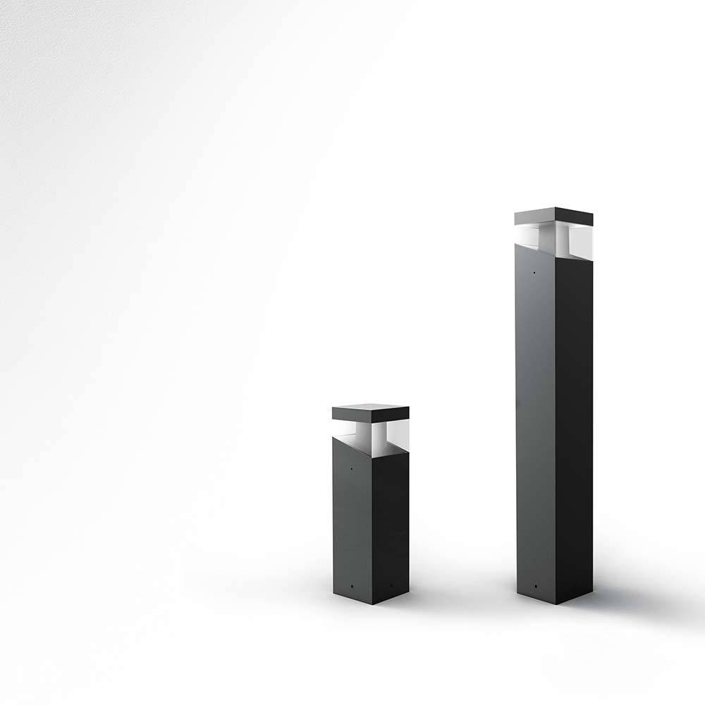 Tetragono Outdoor LED Bollard - Display