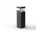 Load image into Gallery viewer, Tetragono Small Outdoor LED Bollard - Anthracite Grey Finish
