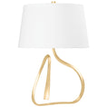 Load image into Gallery viewer, Tharold Table Lamp - Vintage Gold Leaf
