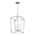 Load image into Gallery viewer, Thayer Medium Lantern - Polished Nickel Finish
