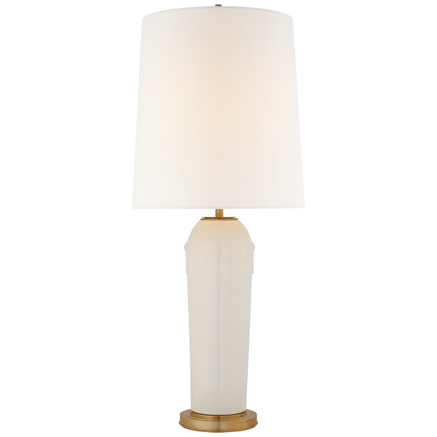 Tiang Large Table Lamp - Ivory Finish