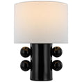 Load image into Gallery viewer, Tiglia Low Table Lamp - Black Finish
