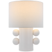 Tiglia Low Table Lamp - Plaster White
