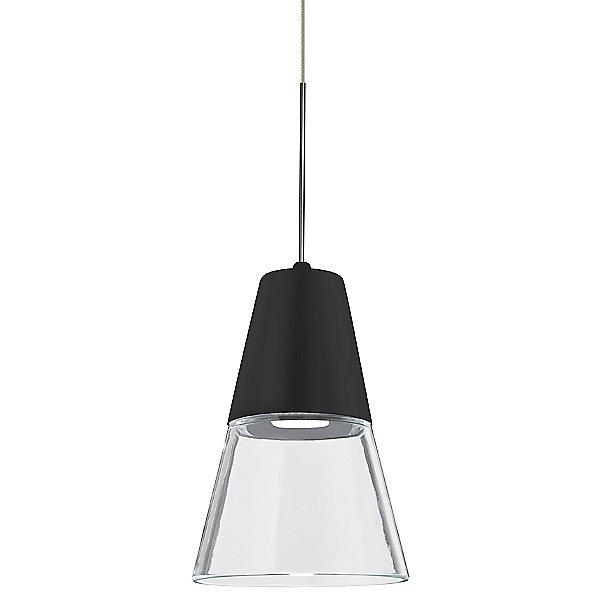 Timo 6 Mini Pendant Light Clear/Black Satin Nickel