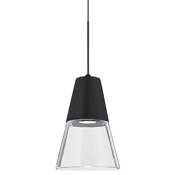 Timo 6 Mini Pendant Light Clear/Black Bronze