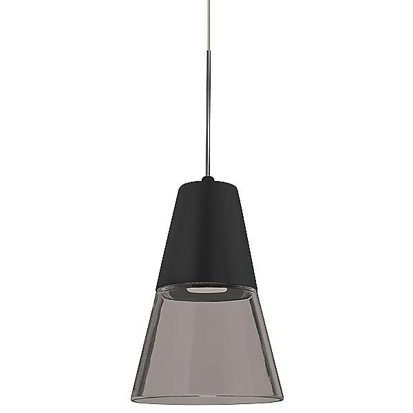 Timo 6 Mini Pendant Light Smoke/Black Satin Nickel