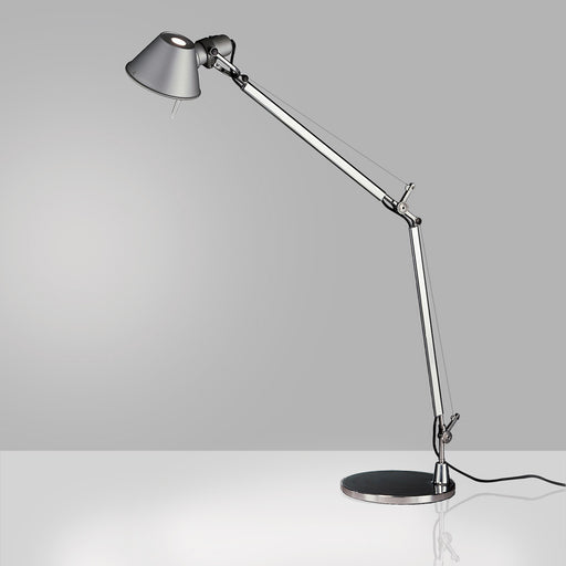 Tolomeo Classic Table Lamp with Table Base - Aluminum Finish