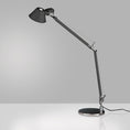 Load image into Gallery viewer, Tolomeo Classic Table Lamp with Table Base - Black Finish
