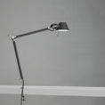 Load image into Gallery viewer, Tolomeo Classic Table Lamp with Clamp - Black Finish
