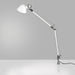 Tolomeo Classic Table Lamp with In Set Pivot - White Finish