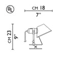 Load image into Gallery viewer, Tolomeo Clip Spot - Diagram
