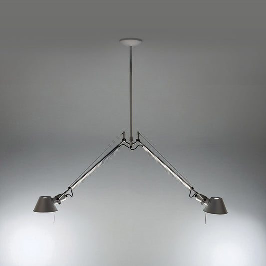 Tolomeo Double Suspension - Aluminum Finish