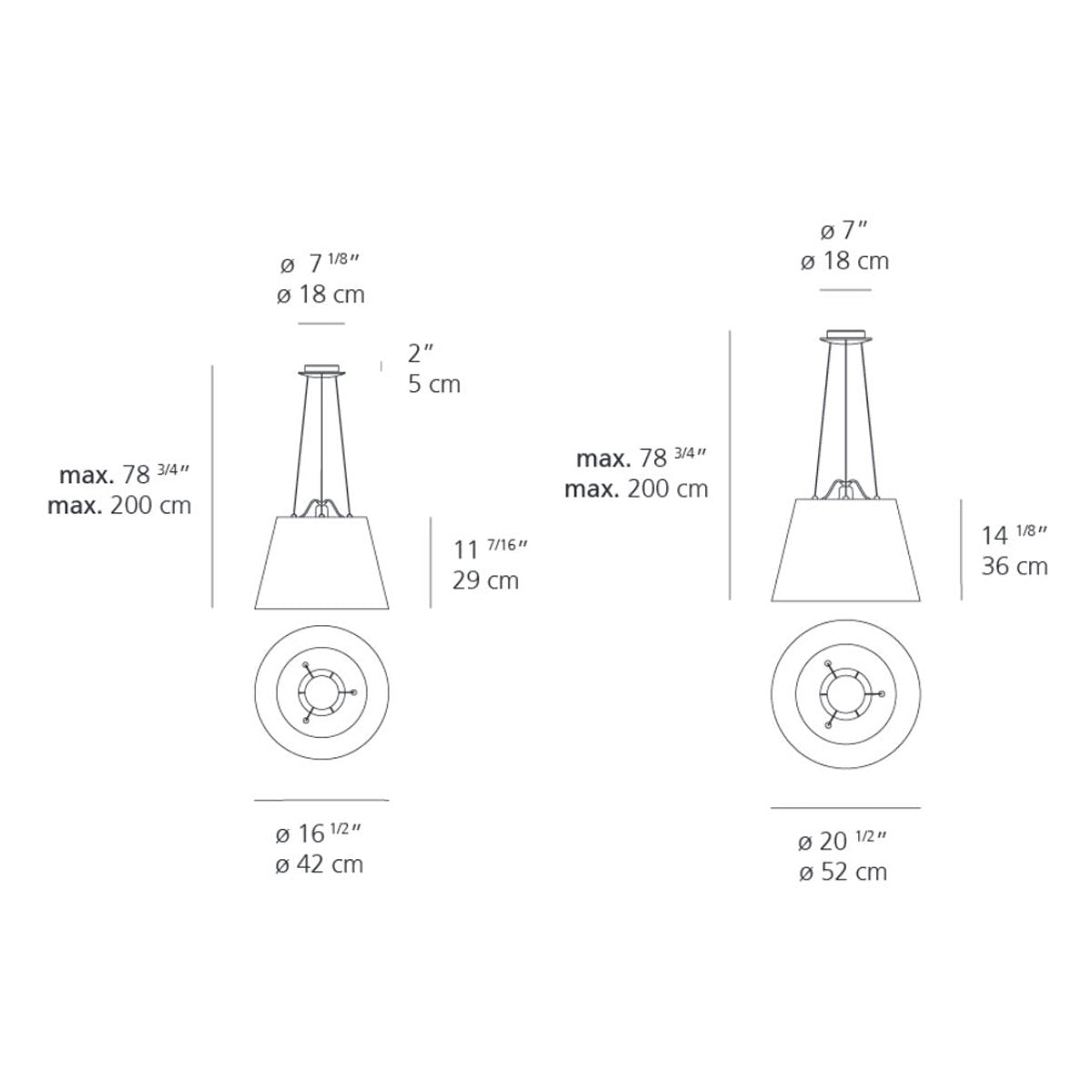 Tolomeo Mega Suspension - Diagram