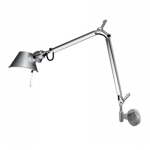 Tolomeo Micro Wall Lamp - Aluminum Finish