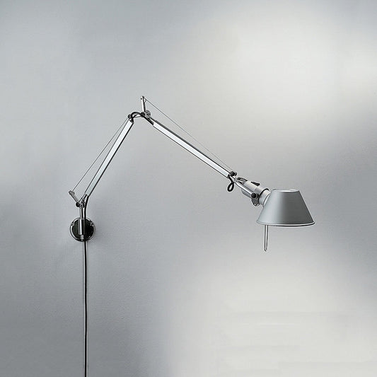 Tolomeo Classic Wall Lamp Plug-In - Aluminum Finish