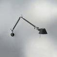 Load image into Gallery viewer, Tolomeo Mini Wall Lamp Hardwired - Black Finish
