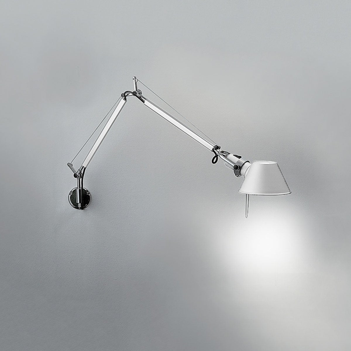 Tolomeo Mini Wall Lamp Hardwired - White Finish