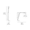 Load image into Gallery viewer, Tolomeo Reading Floor Lamp - Diagram
