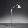 Load image into Gallery viewer, Tolomeo Shade Reading Floor Lamp - Grey Fiber  Shade
