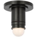 Load image into Gallery viewer, Top Hat Mini Flushmount Bronze
