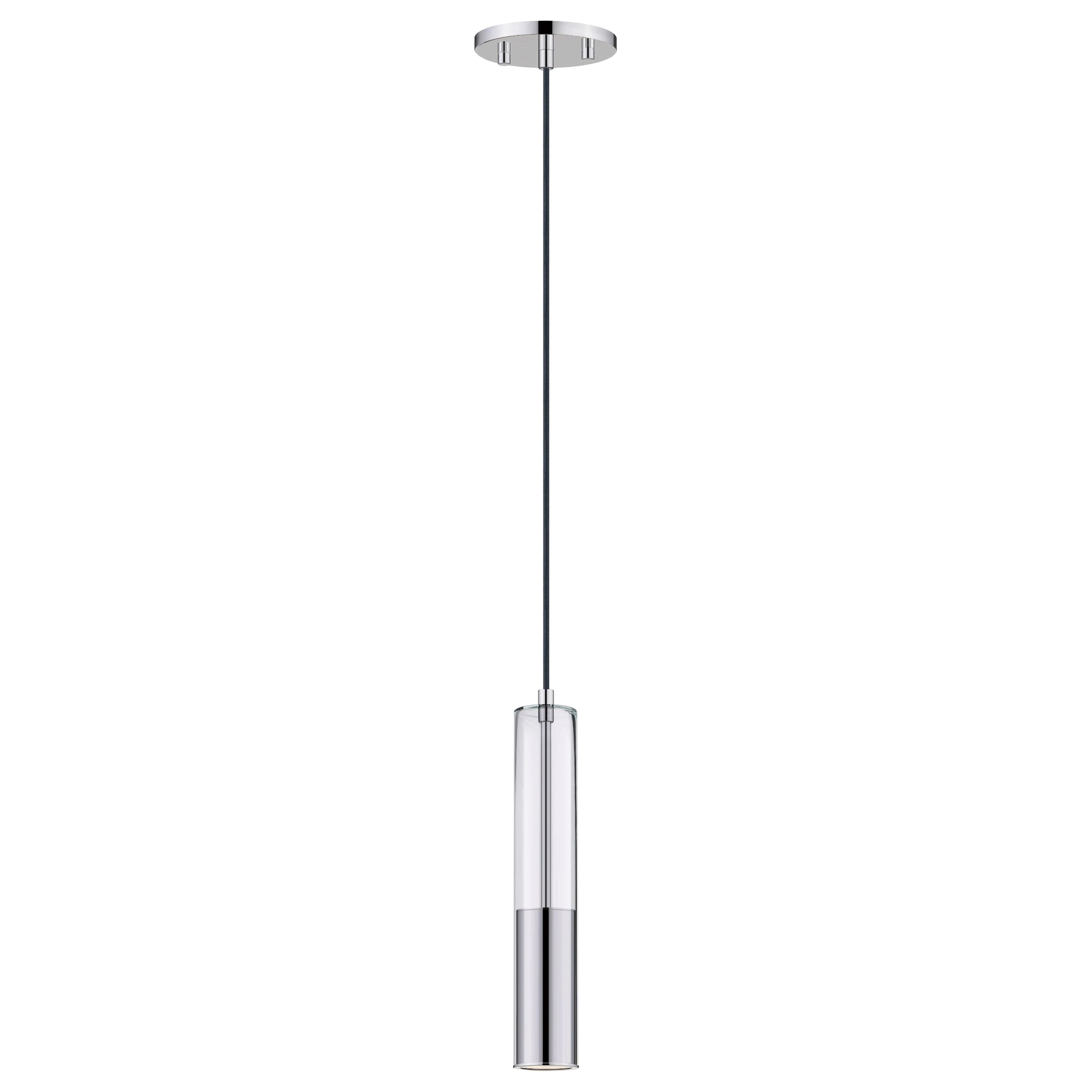 Torch Mini Pendant - Polished Chrome Finish