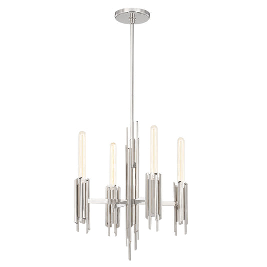 Torres Chandelier - Polished Nickel