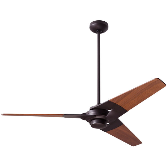Torsion Ceiling Fan - Mahogany (No Light)