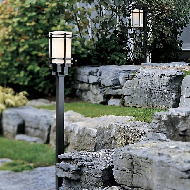 Tourou Outdoor Post Light - Display