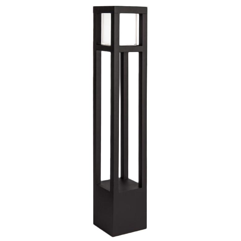 Tower LED Bollard Light - Black Finish