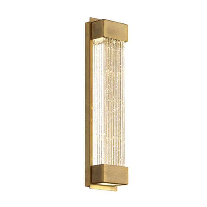 Tower 14" Wall Sconce - Aged Brass Finish