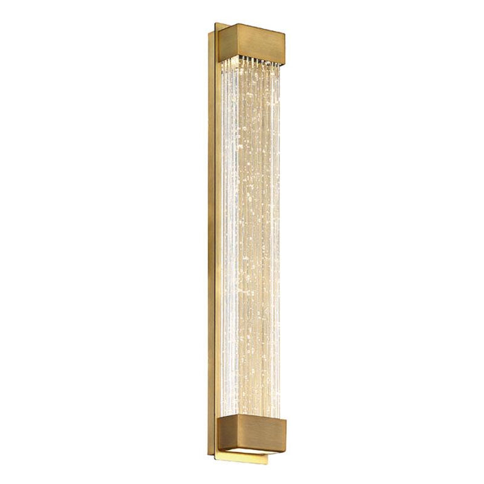 Tower 20" Wall Sconce - Aged Brass Finish