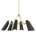 Load image into Gallery viewer, Tresa Round Chandelier - Midnight Black Finish
