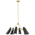 Load image into Gallery viewer, Tresa Round Chandelier - Midnight Black Finish
