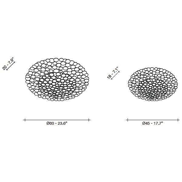 Tresor Ceiling Light - Diagram